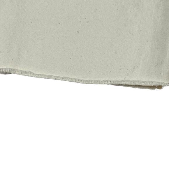 Isabel Marant Ivory Straight Leg Raw Hem Super High Rise Cropped Jeans FR36 US 4 - Picture 3 of 8